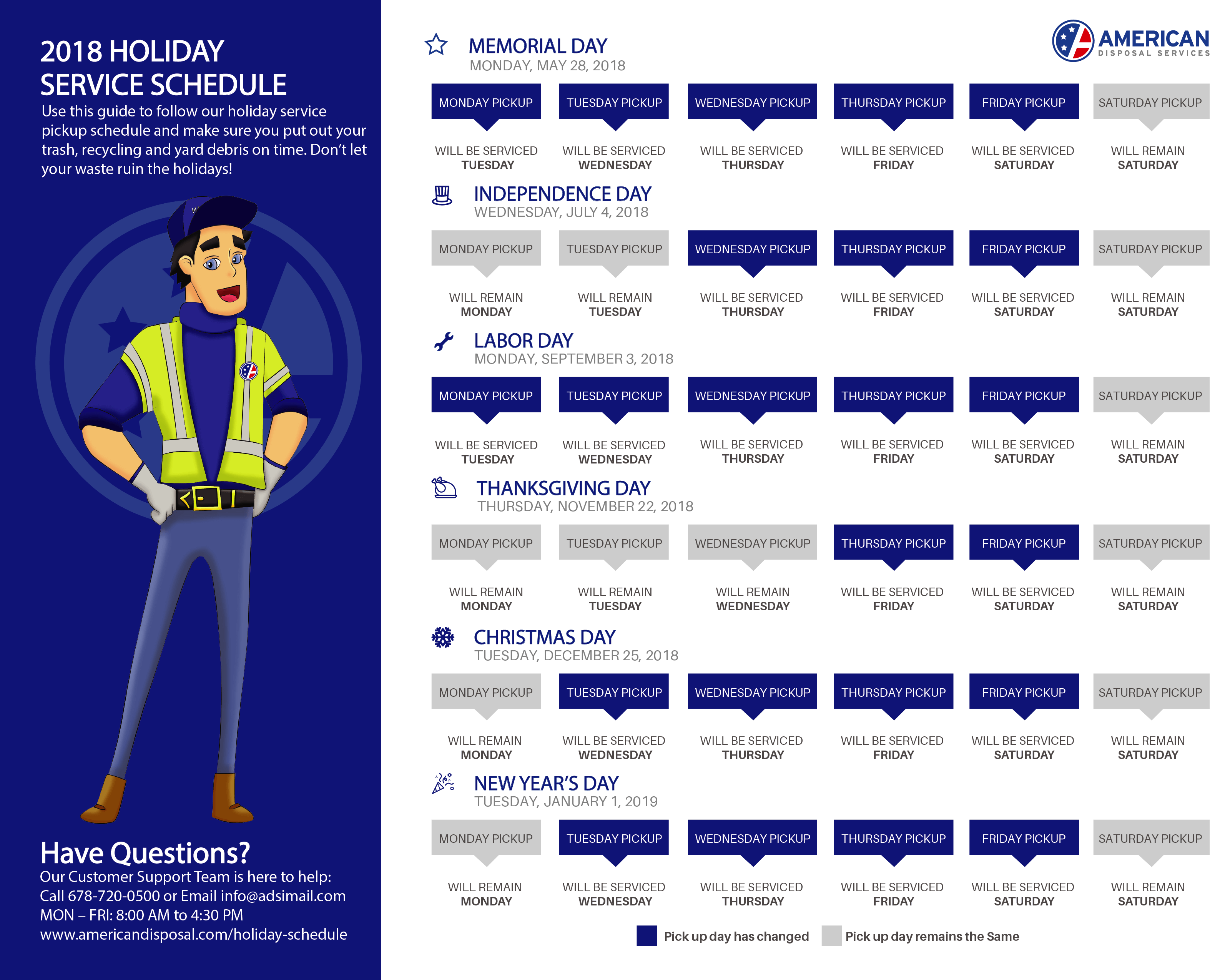Holidayschedule Ga - Web Page (3148x2550), Png Download