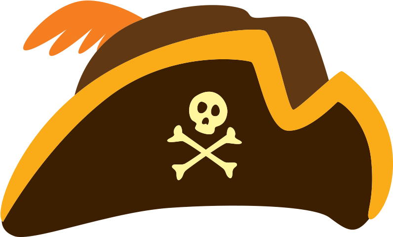 Pirate Hat Png - Pirate Photo Booth Props Printable (820x840), Png Download