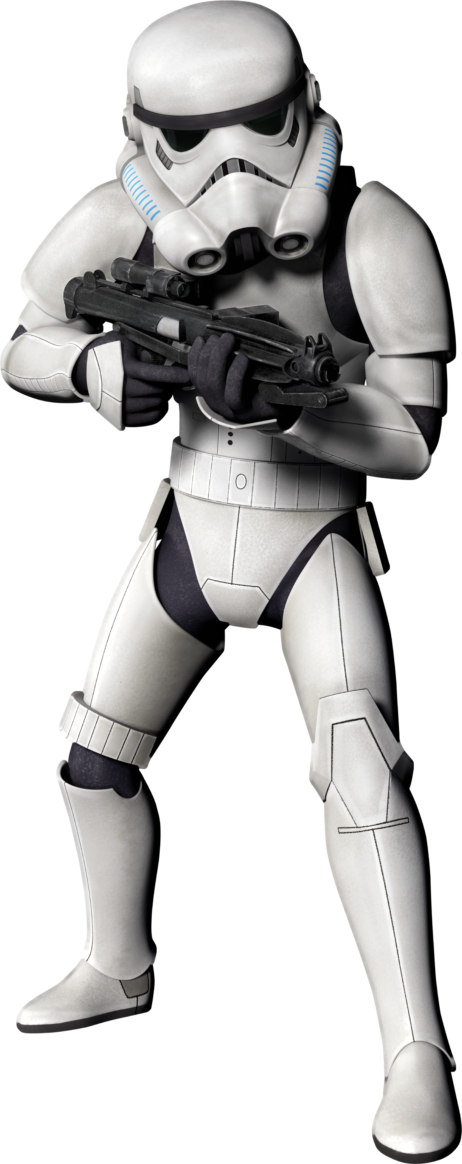 Stormtrooper1 Swr Fathead - Stormtrooper Rebels Png (1800x4100), Png Download