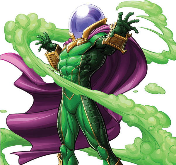 Usa Spider-man Chi Mysterio R 57b241d2 - Marvel's Spider Man Mysterio (600x600), Png Download