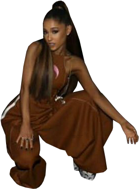 10 Renders Png / Ariana Grande - Ariana Grande Sitting Transparent (320x429), Png Download