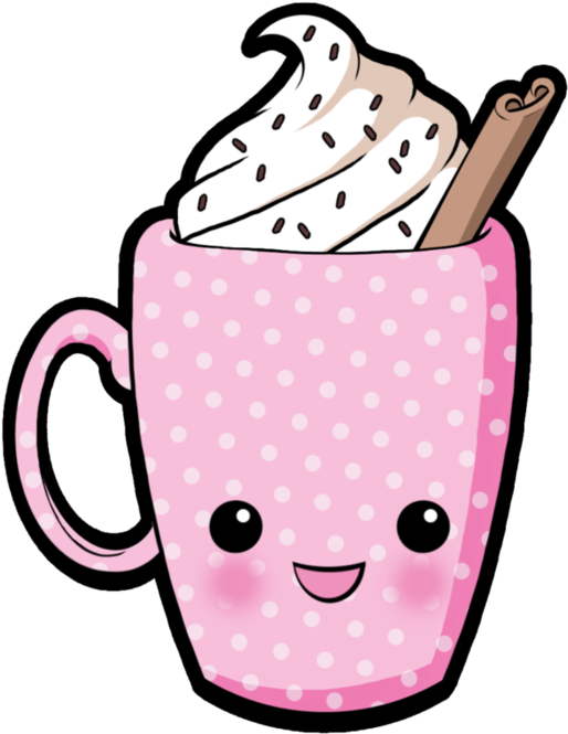 Cappuccino By Samanthabranch On Deviantart - Milkshake Kawaii Png (894x894), Png Download