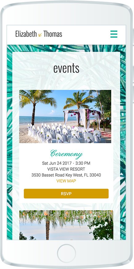Wedding Website Template With Blush Background And - Watercolor Painting (500x888), Png Download