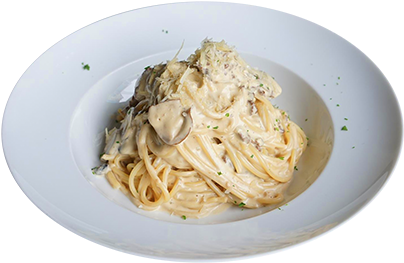 Alfhn Steak Mushroom Spaghetti - Steak (500x262), Png Download