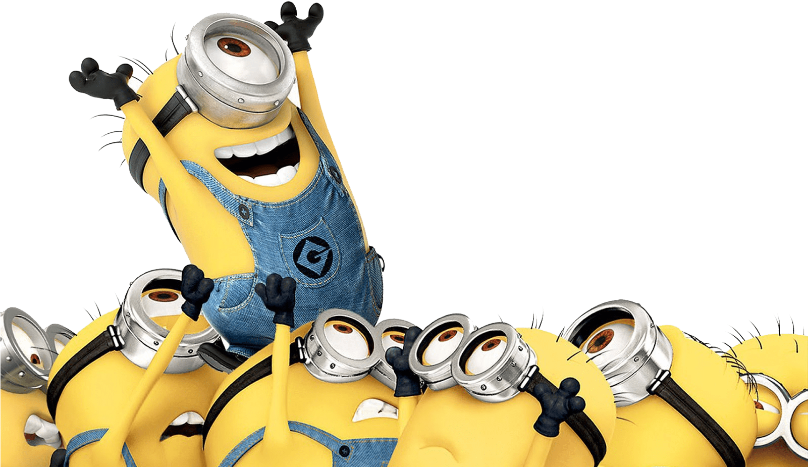 Download - Happy Friday Gif Minions (1600x1000), Png Download