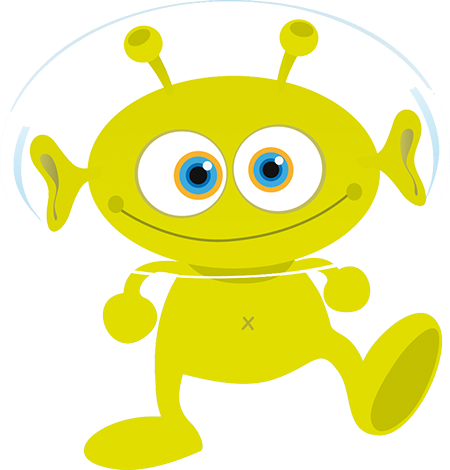 Cheese The Alien - Short Story (450x470), Png Download