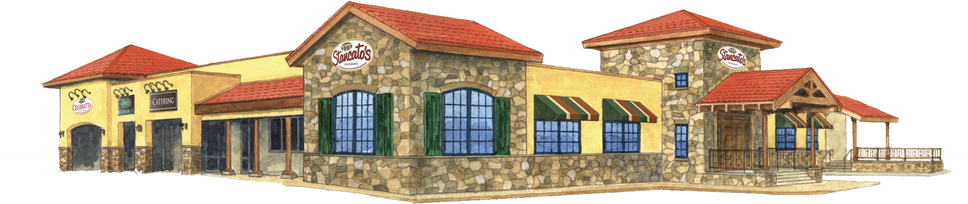 This Restaurant Is Our Family's Home And The Doors - Window (1956x466), Png Download