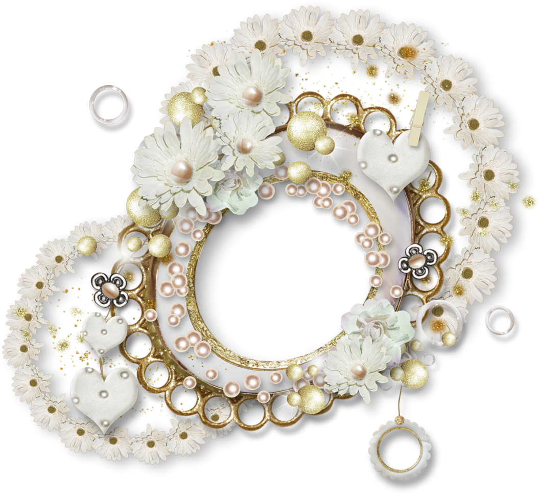 Picture Frames Photography Wedding Clip Art - Pearl (1108x1024), Png Download