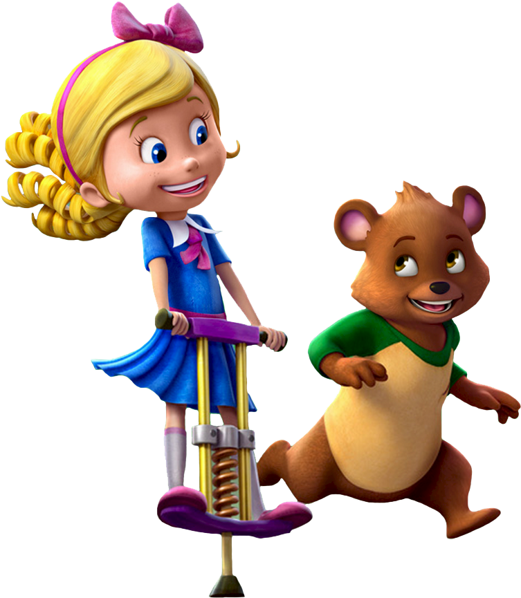 Goldie And Bear Png Image - Disney Goldie And Bear: Best Fairytale Friends (789x897), Png Download