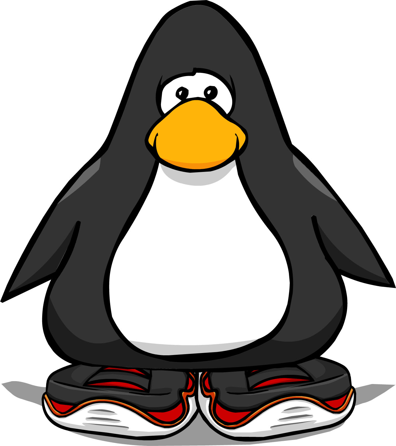Light Up Shoes Pc - Club Penguin Checkered Shoes (1380x1554), Png Download
