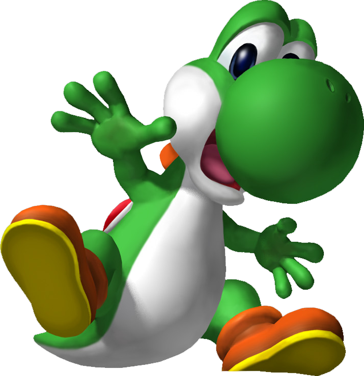 Personnages Celebres Nintendo Yoshi - Mario Party 4 Yoshi Png (715x740), Png Download