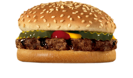 Bk Hamburger - Burger King Hamburger Png (460x413), Png Download