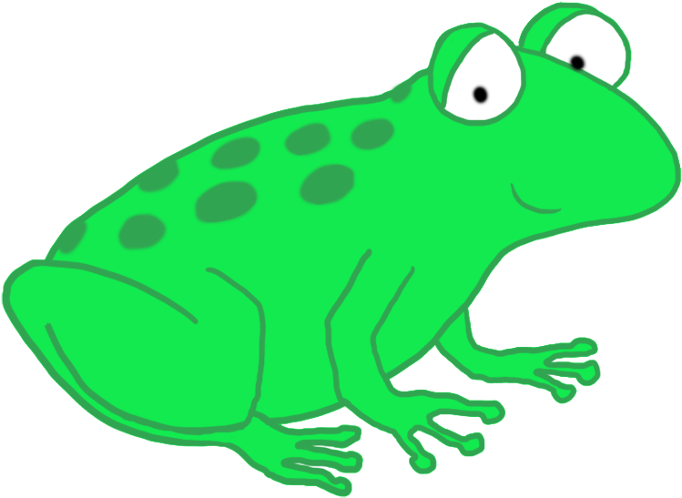 Cartoon Frog Png Image Royalty Free Stock - Frog Cartoon (886x708), Png Download