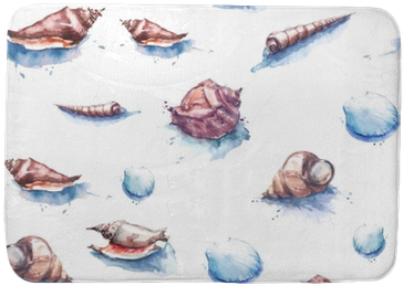 Watercolor Seamless Pattern With A Pattern - Watercolor Painting (400x400), Png Download