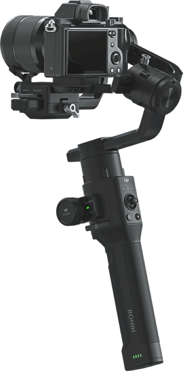 Ronin-s - Dji Ronin S (590x1196), Png Download