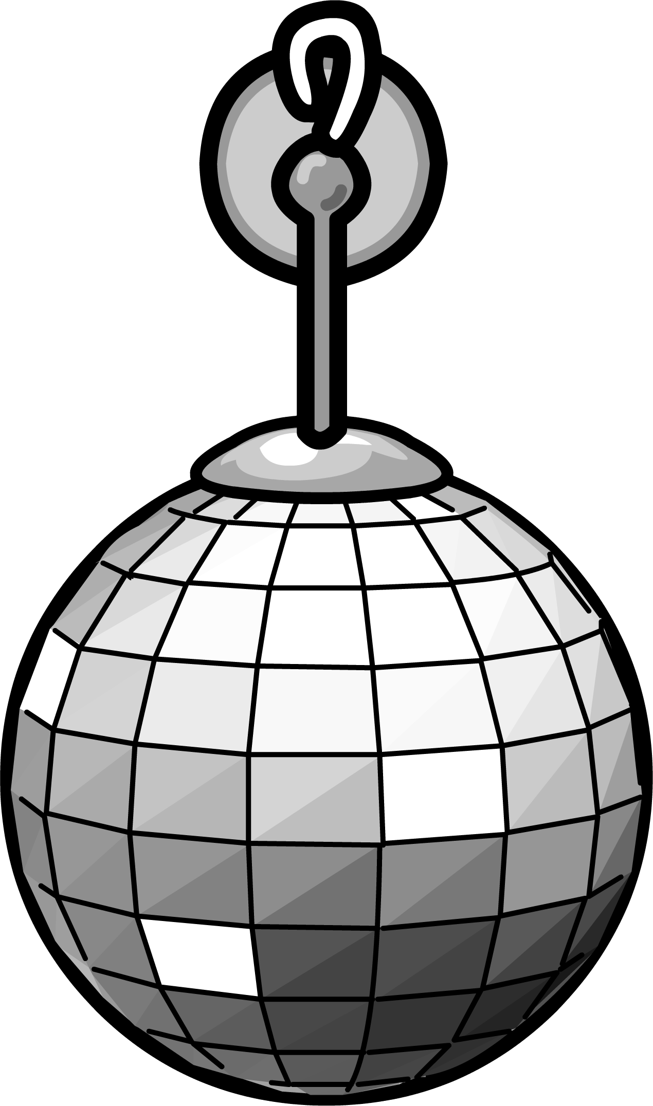 Disco Ball Sprite 002 - Disco Ball Sprite (1270x2152), Png Download