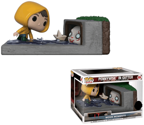 Hot Topic Exclusive It Movie Moments Pop - Pennywise In Gutter Pop Vinyl (498x498), Png Download
