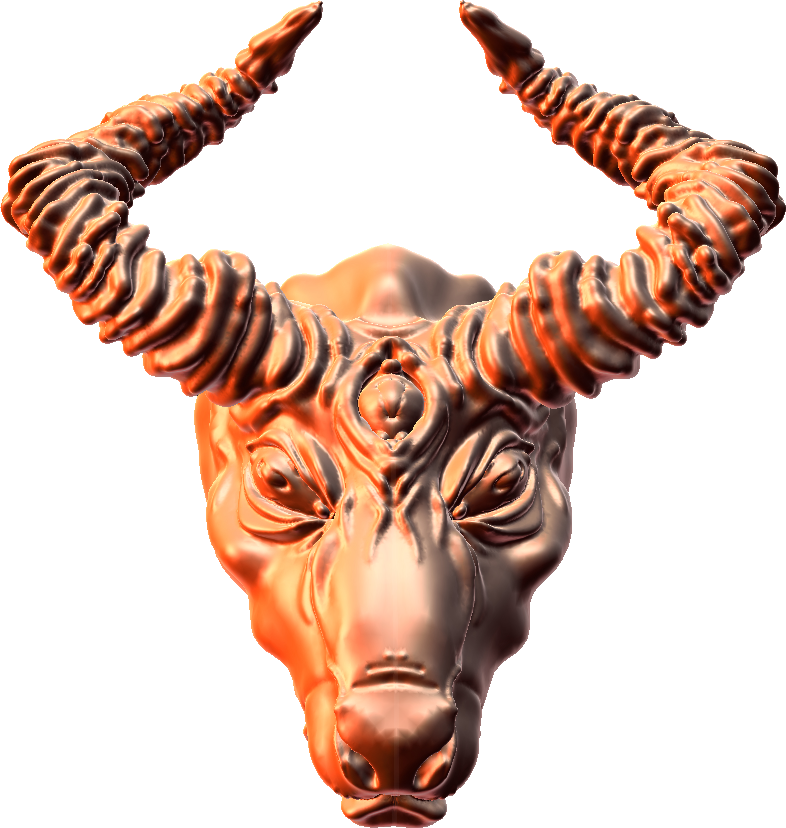 Bull (786x828), Png Download