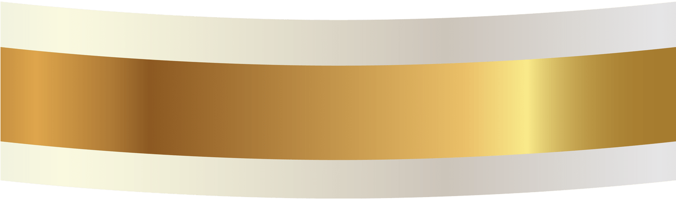 Gold And White Banner Png Clipart Picture Gallery Yopriceville - Circle (1368x855), Png Download