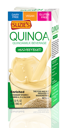 Quinoamilk Unsweetened (518x518), Png Download