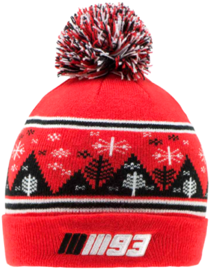 Gorro Niño Márquez Navidad - Accesorios Marc Márquez Gorro Niño Rojo Mm93 2017 (565x565), Png Download