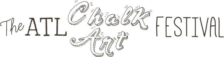 Atlanta Chalk Art Festival - Atlanta (783x200), Png Download