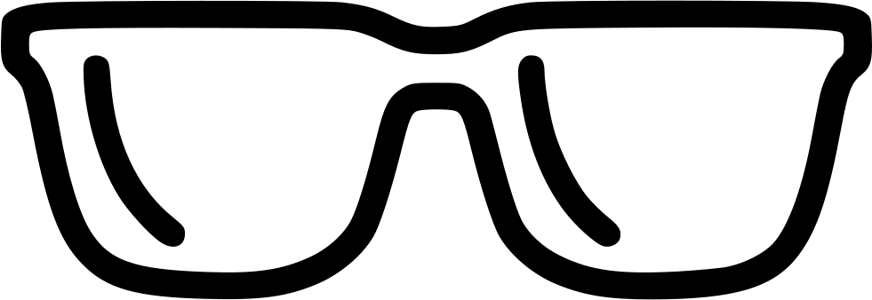 Sunglasses Vectors, Photos And Psd Files - Glasses Drawing Png (981x338), Png Download