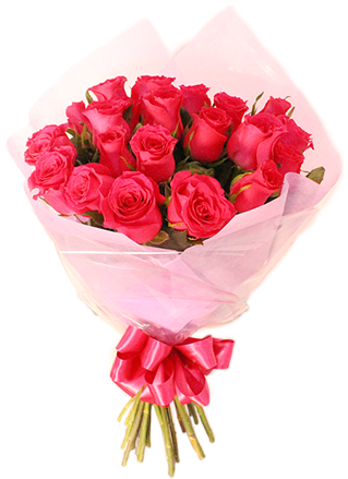 Ramo De 24 Rosas Rojas A Domicilio Cdmx - Ramo De 24 Rosas (321x446), Png Download
