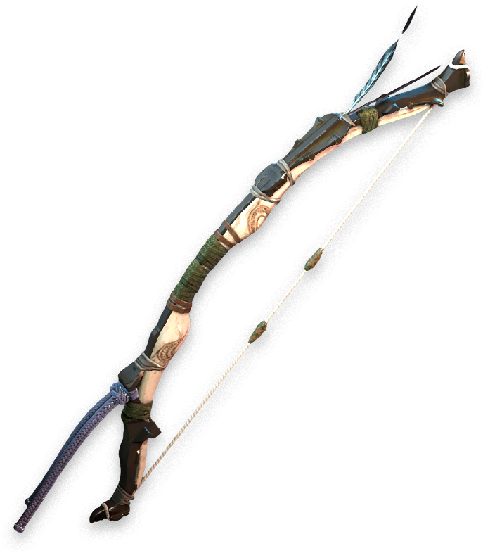 Nora Longshot Bow - Wiki (720x860), Png Download