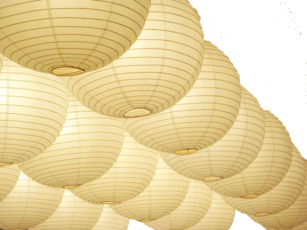 Lanterns - 5x Round White Paper Lanterns 8" Wedding Party D Cor (620x465), Png Download