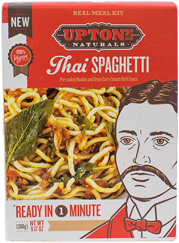 Upton's Naturals Thai Spaghetti Meal Kit - Upton's Naturals Jackfruit (550x550), Png Download