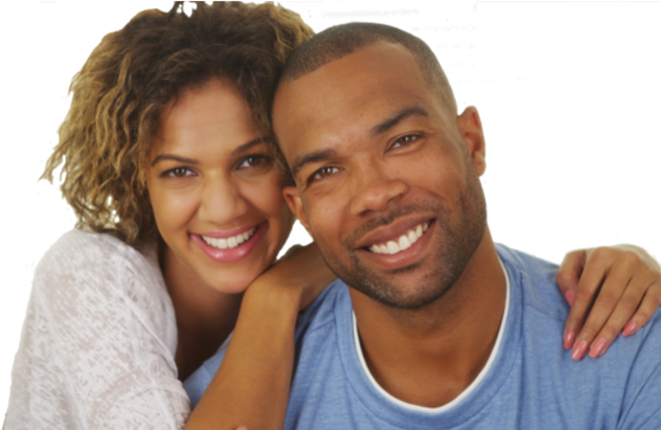 Sda Black Couple - Dental Implant (900x475), Png Download