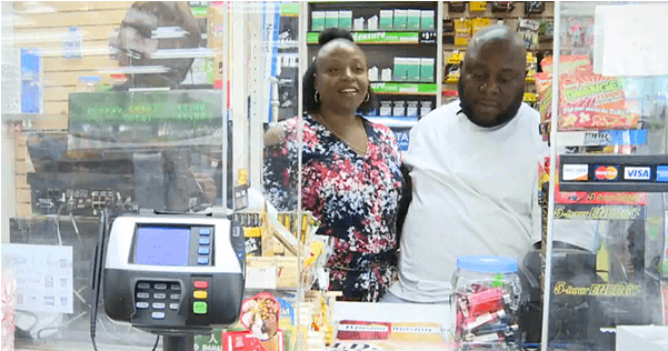 Jonesboro Black Gas Station - Shopkeeper (1100x384), Png Download