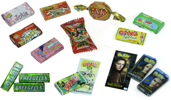Gum And Sweets - Freegells (614x343), Png Download