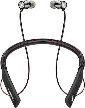 Image For Sennheiser Bluetooth® Earphones In-ear - Shock Resistant Eva Protective Hard Shell Case In Black (519x804), Png Download