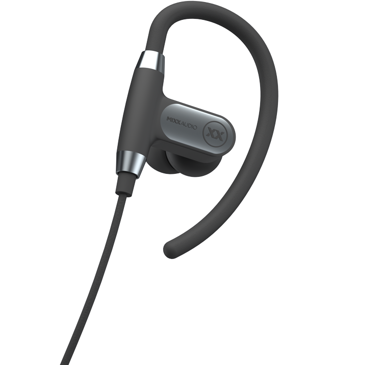 Secure Fit 2 Wireless Sports Earphones Black - Headphones (800x800), Png Download