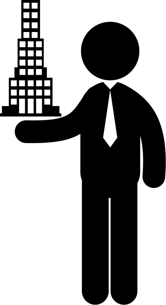 Architect With Building Project Comments - Building Architect Icon Png (535x981), Png Download