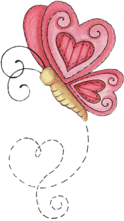 Borboletas Borboleta Cute Love Collage Rosa Pink Boterf - Borboleta Cute Png (1024x1024), Png Download