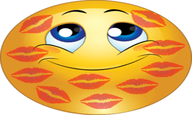Free Love Emoji Wallpaper Images Apk Download For Android - Kissing Smiley (800x480), Png Download