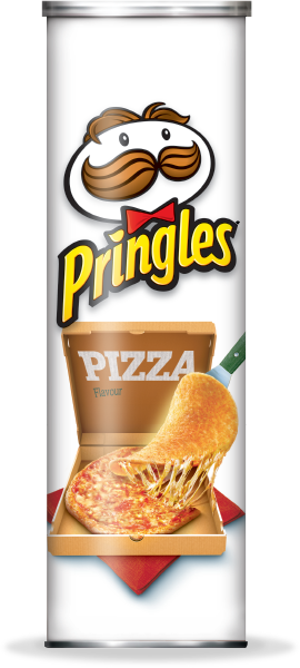Pizza Pringles - Pringles Pizza Potato Chips (270x600), Png Download