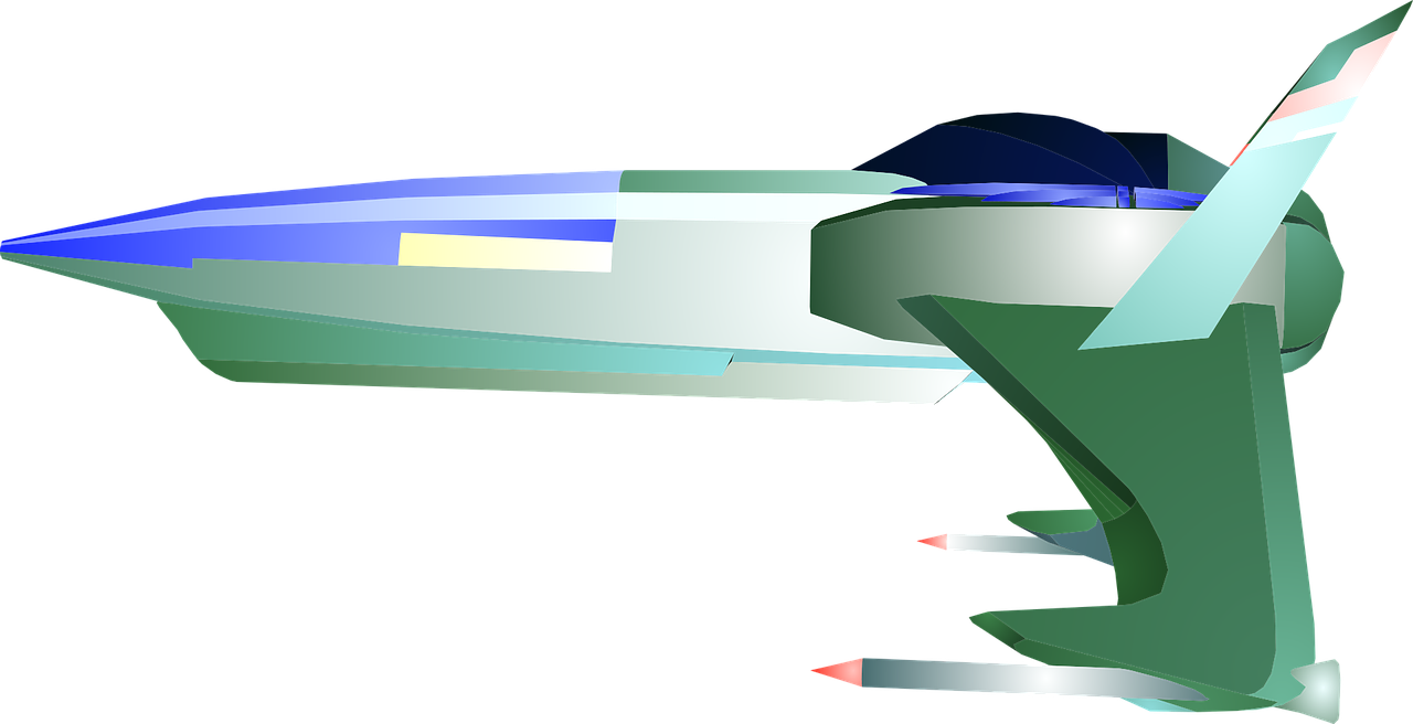 Vaisseau Spatial Dessin Png (1280x656), Png Download