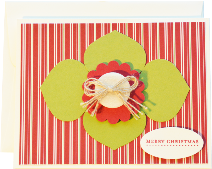 Merry Christmas Flower- Short (800x659), Png Download