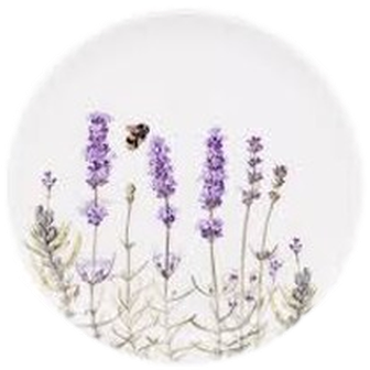 Trivet - 'love Lavender' Serving Tray, Extra Large, Purple, (400x387), Png Download