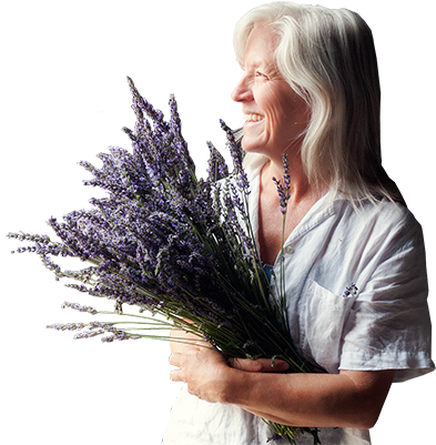 Lavender Lori - Girl (400x404), Png Download