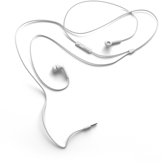 Headphones - Headphones Png (539x535), Png Download