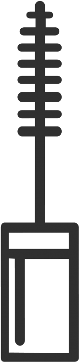 Máscara De Pestañas - Mascara Pestaña Icono Png (767x767), Png Download