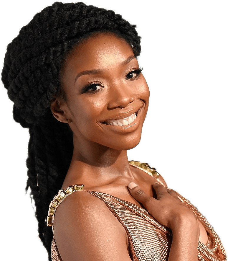 Brandy Norwood Braids - Brandy 2016 (1800x900), Png Download