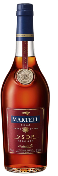 Size - Martell Vsop (226x595), Png Download