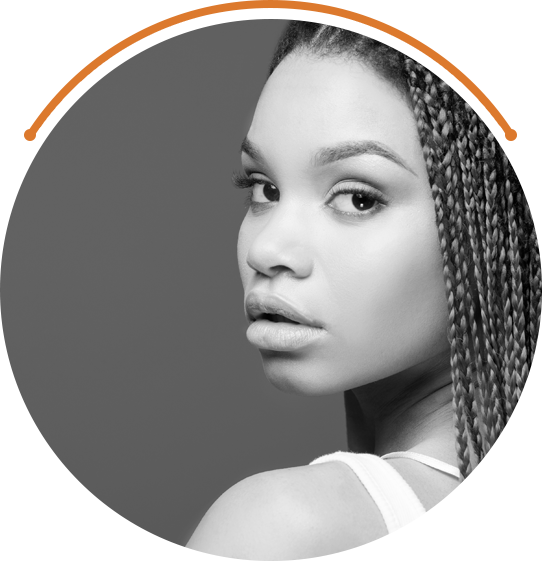 Gallery - Jessy's African Hair Braids (542x561), Png Download