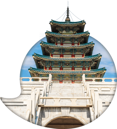 Utalk 韓国語 - National Folk Museum (380x421), Png Download
